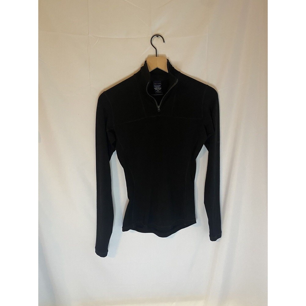 Women’s Arc’teryx 1/4 Zip Pullover Shirt  Black Outdoor Hiking Size S